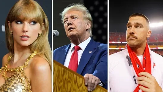 Donald Trump’s Perspective on Taylor Swift and Travis Kelce’s Influence in Politics, Music, and Sports